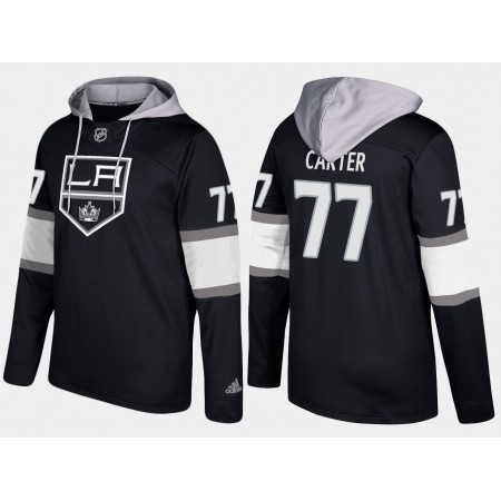 Herren Los Angeles Kings Jeff Carter 77 N001 Pullover Hooded Sweatshirt